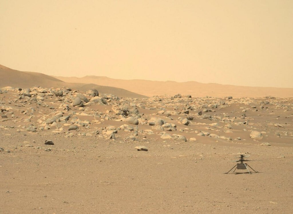 هلیکوپتر نبوغ به پایان کار خود در مریخ رسید + ویدیو