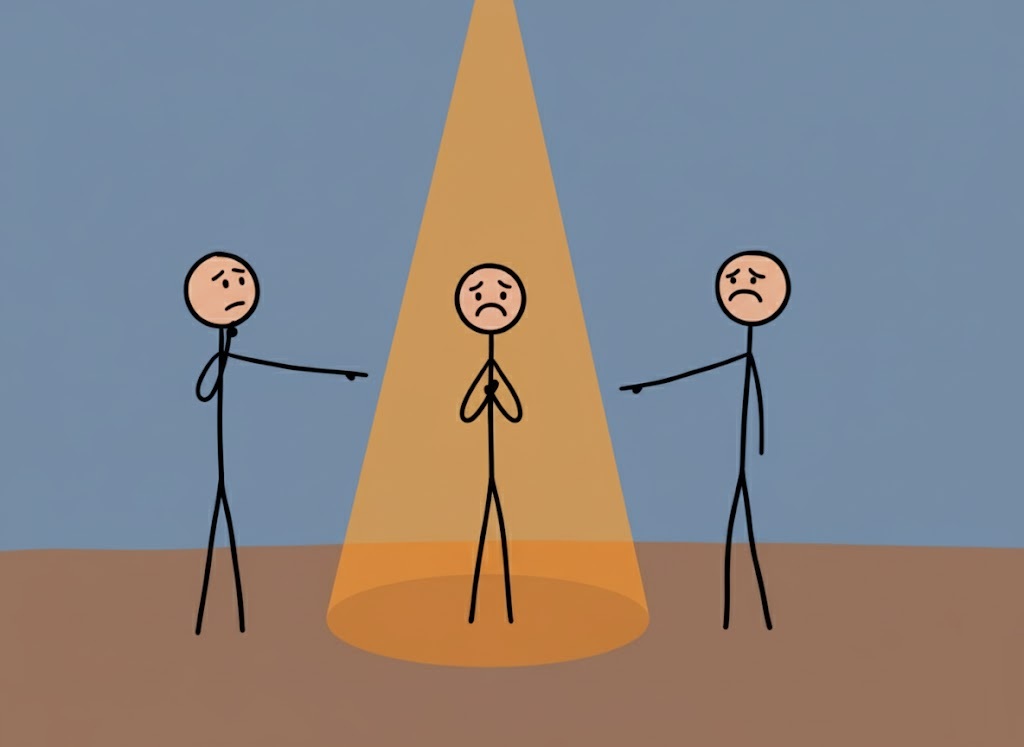 تاثییر اسپات لایت چیست و چرا دیگران آنقدر که فکر میکنید به شما دقت نمیکنند؟_دریای تکنولوژی 41 اثر اسپات لایت چیست و چرا دیگران آنقدر که فکر میکنید به شما توجه نمیکنند؟